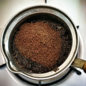 Coffee Grounds Afloat