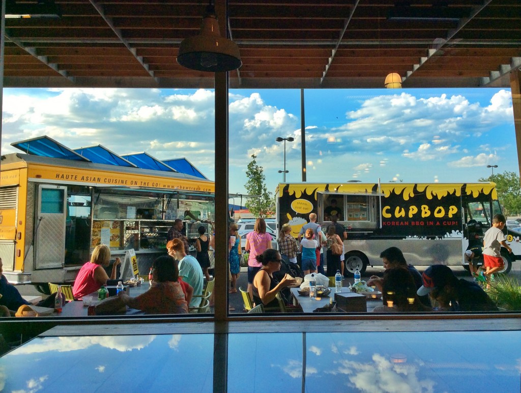 Just for fun - one of my Food Truck Rally pics from my day job as an event planner for Whole Foods Market.  Since Chef is about a food truck and all...