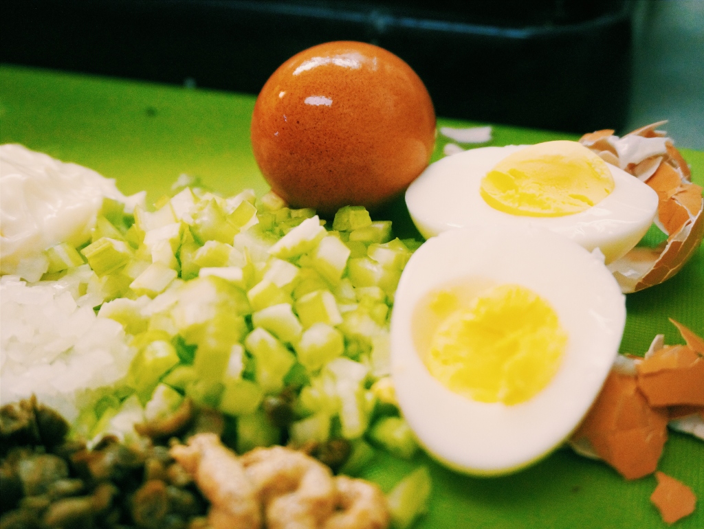 All the ingredients + the perfect egg
