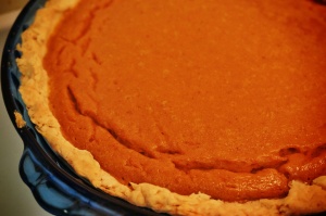 Post baked pumpkin pie goodness