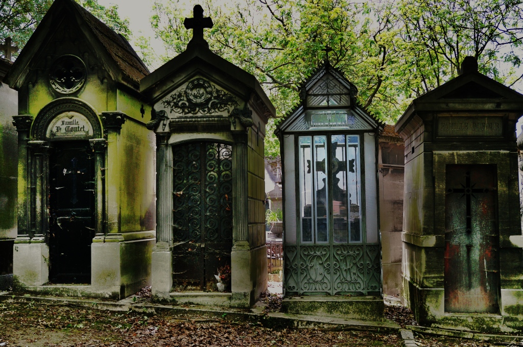 Glass Sepulcher, bathed in light