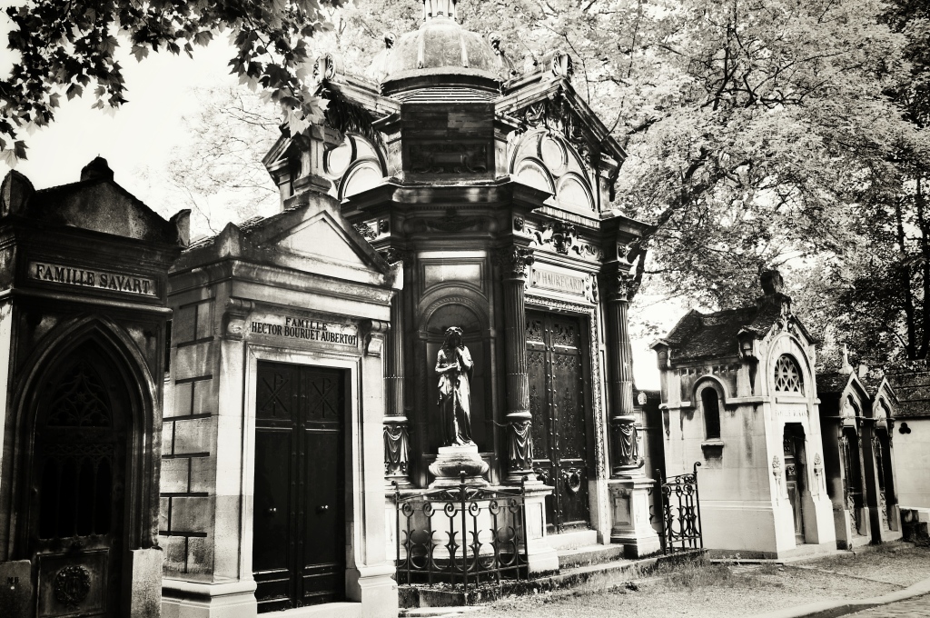 Family Sepulchers at Père Lachaise Cemetery in Paris