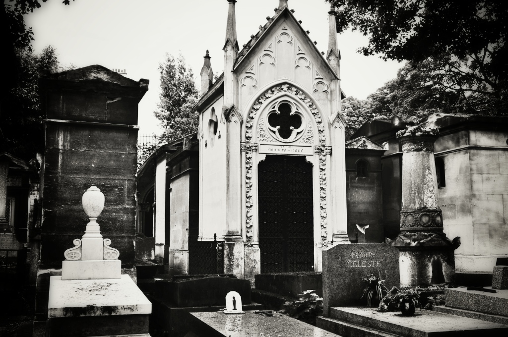 Sepulcher at Père Lachaise Cemetery in Paris