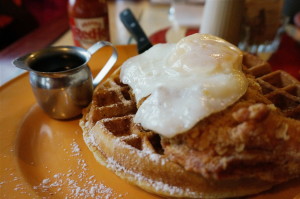 Best Chicken and Waffles in the state. 