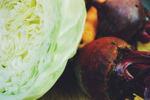 Beets are sweet and earthy, adding a great flavor
