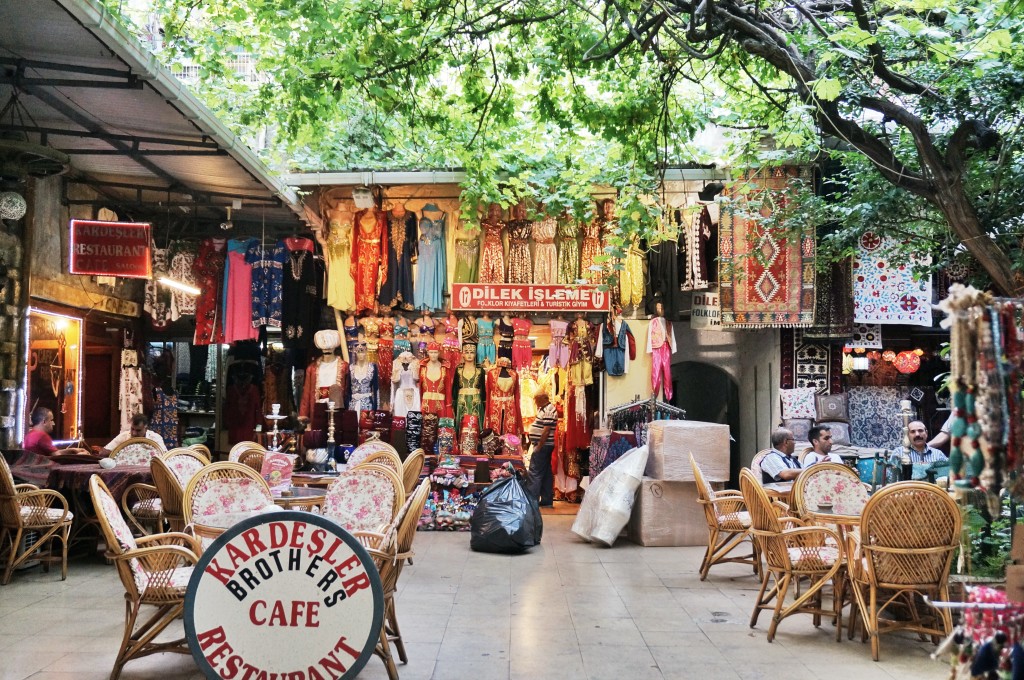 Our oasis in the Grand Bazaar - the Kardesler Brothers Cafe