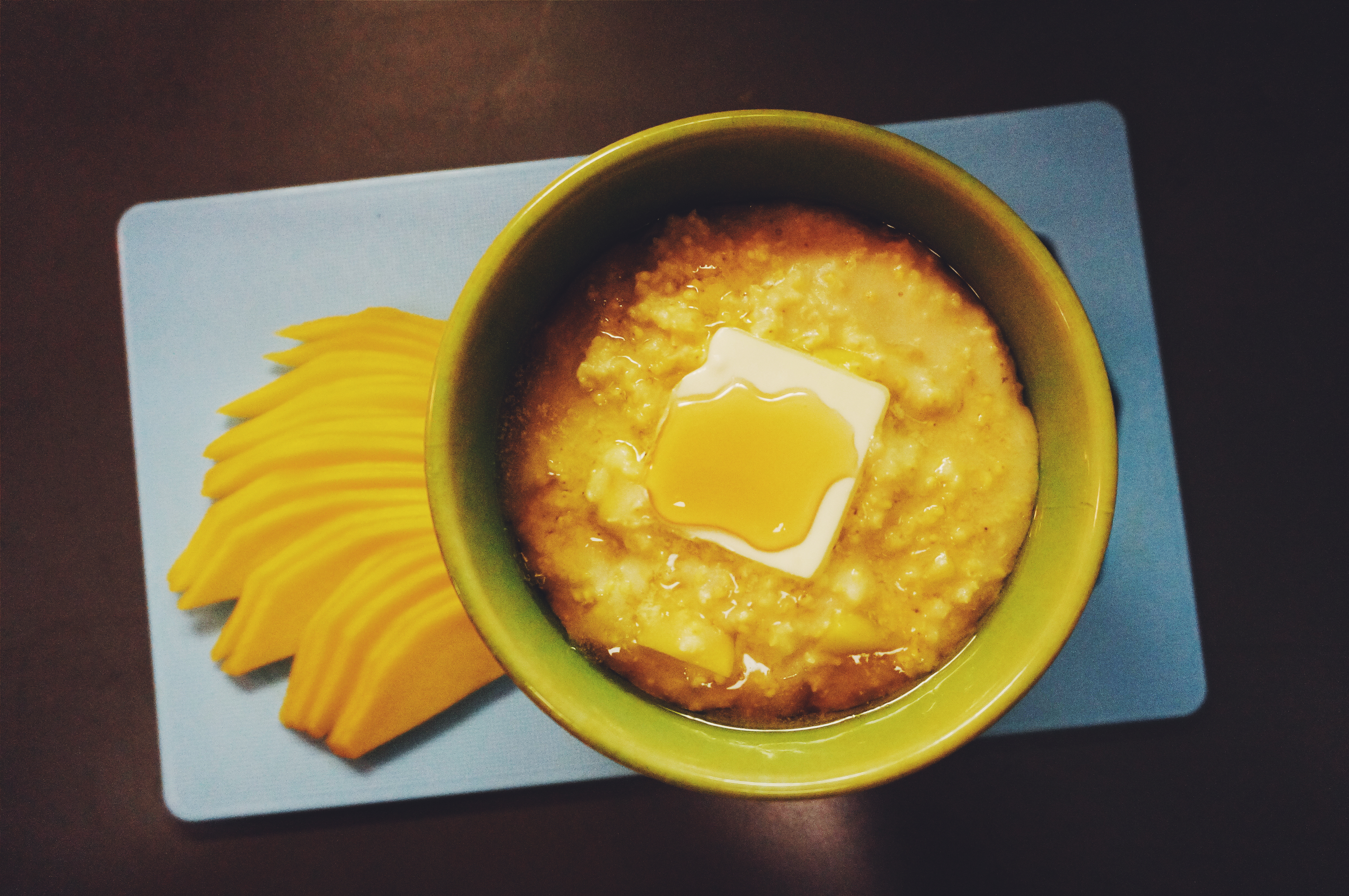 Coconut & Mango Millet Porridge