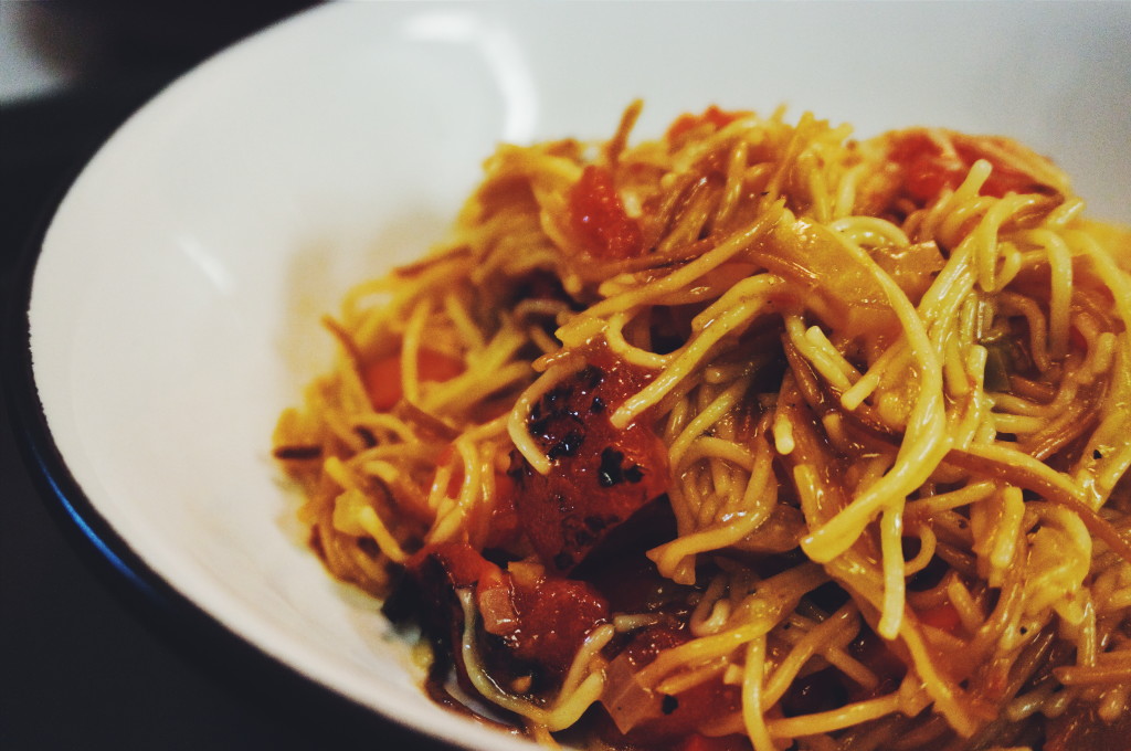 Sopa Seca de Fideo by Suitcase Foodist