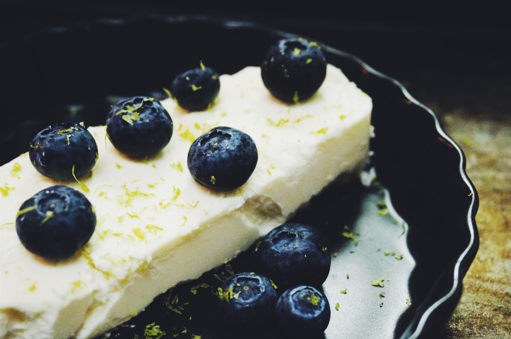 lemon curd semifreddo