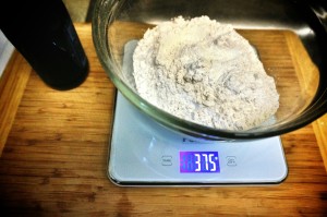 When baking, always weigh your ingredients.