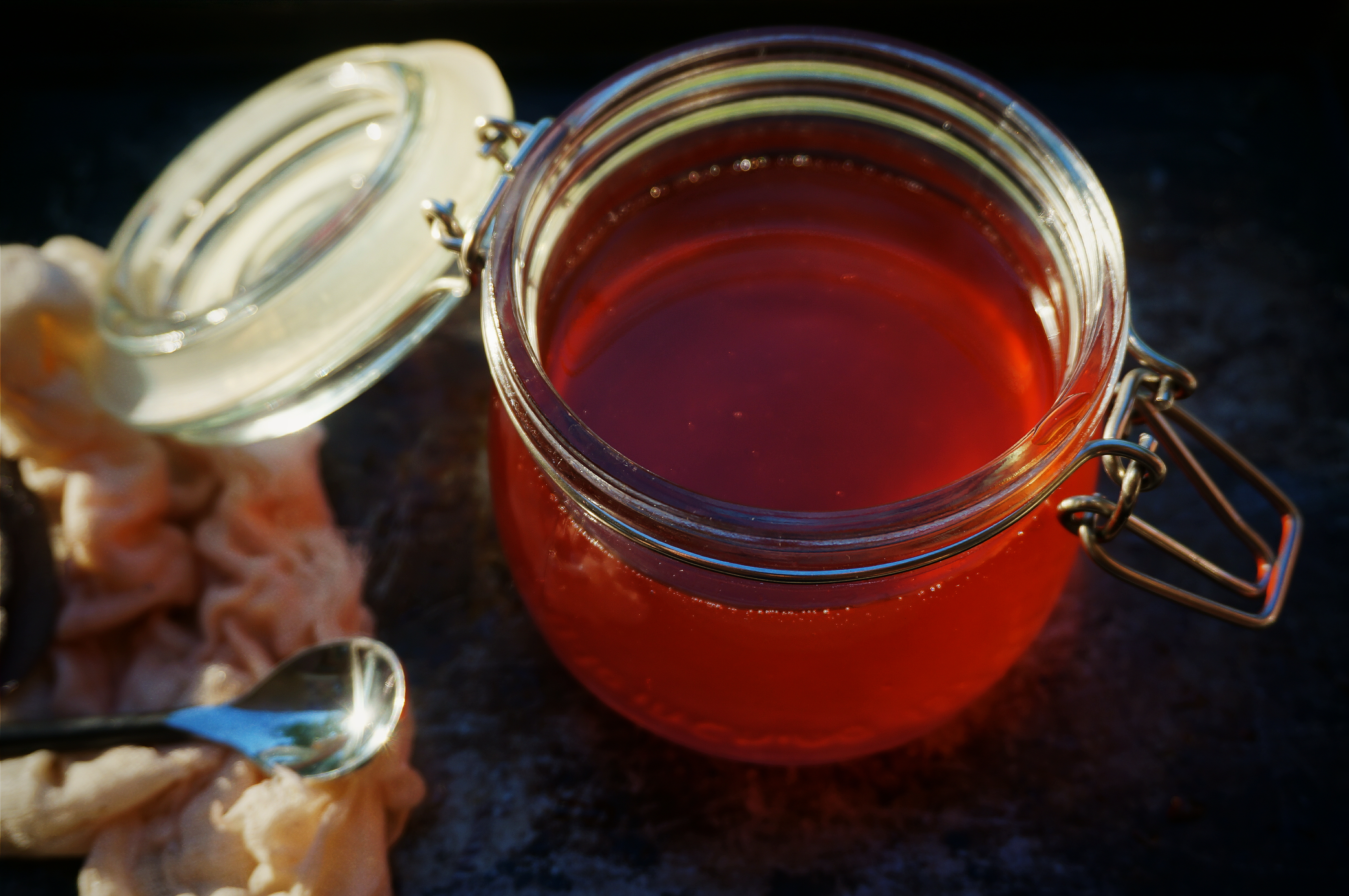 Rhubarb Shrub for Cocktails & Soda