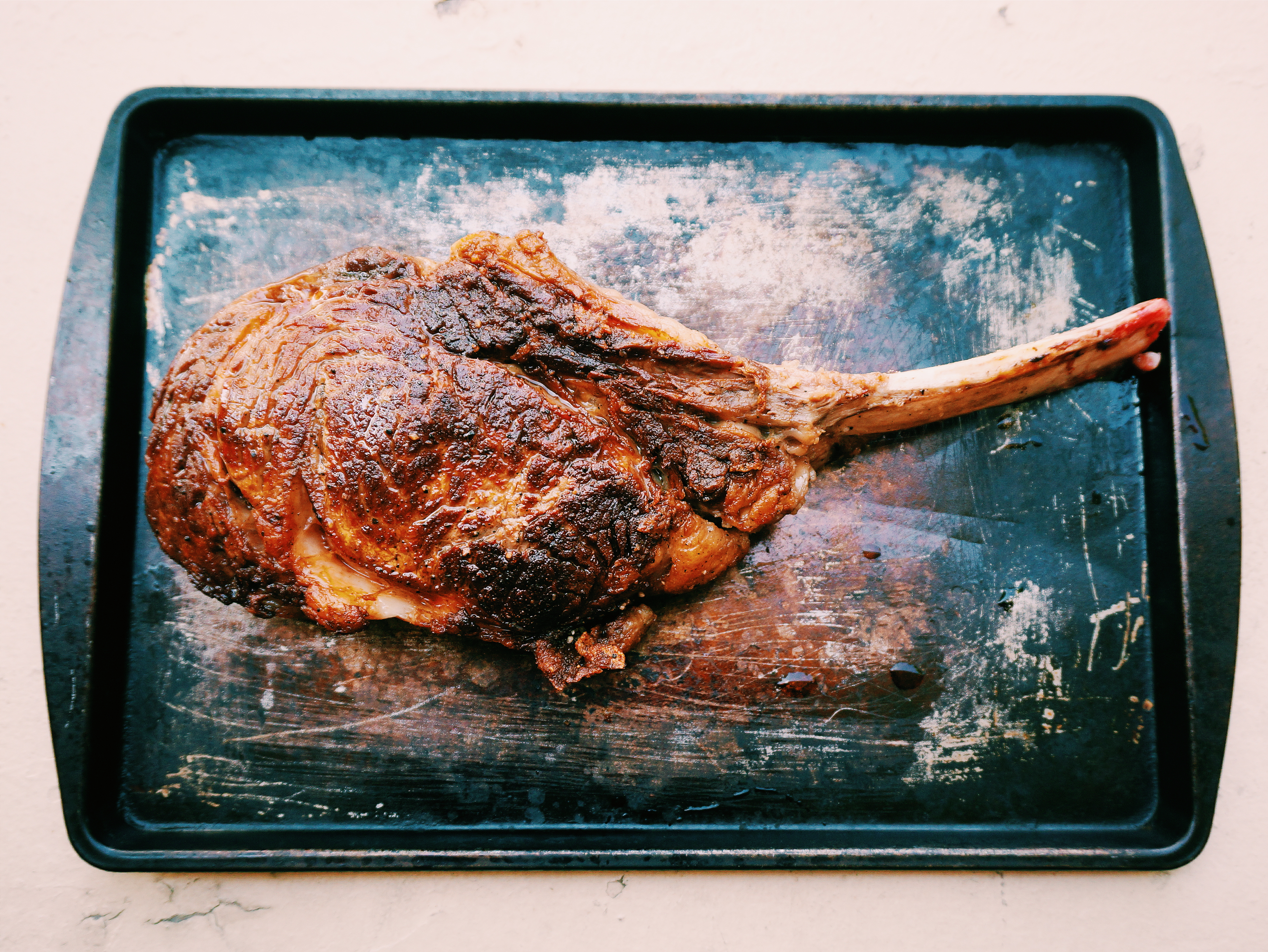 Tomahawk Steak w/ Coconut Oil Compound ‘Butter’