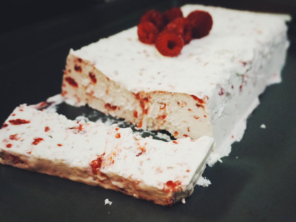 Vegan Italian Raspberry Semifreddo Suitcase Foodist