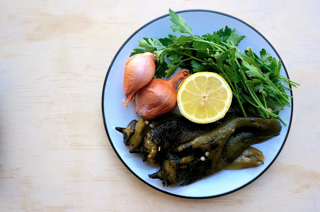 Makings of fragrant broth