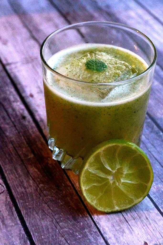 Easy Hatch Chile Mint Limeade | Suitcase Foodist