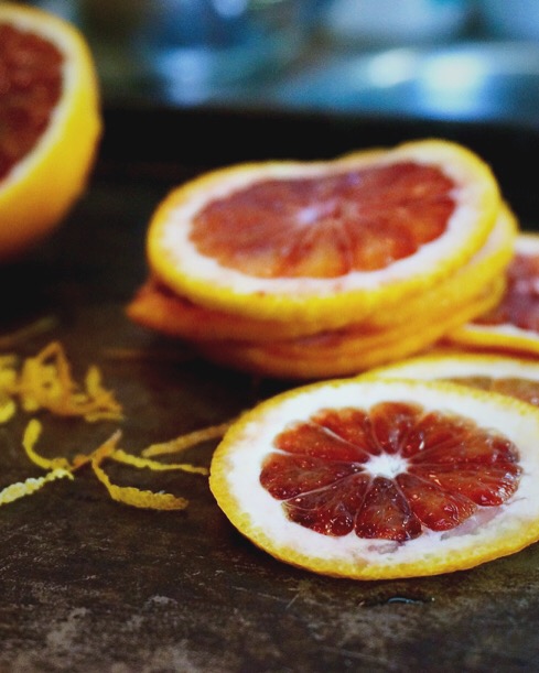 Blood Orange Brûlée Upside-down Cake | Suitcase Foodist