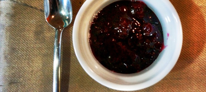 Anise Cardamom Plum Jam