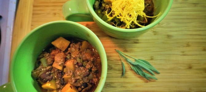 Pumpkin Sage Chili