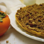 Persimmon Pumpkin Tart with Streusel Top | Suitcase Foodist