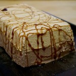This rich semifreddo combines chocolate & biscotti cookie butter for a blow your mind dessert! | Suitcase Foodist