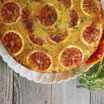 Blood Orange Brûlée Upside-down Cake | Suitcase Foodist