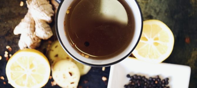 Spicy Lemon-Ginger Tonic Tea