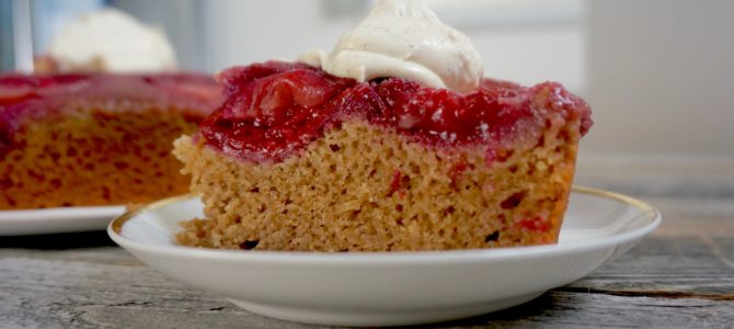 Italian Plum Upside-down Cake